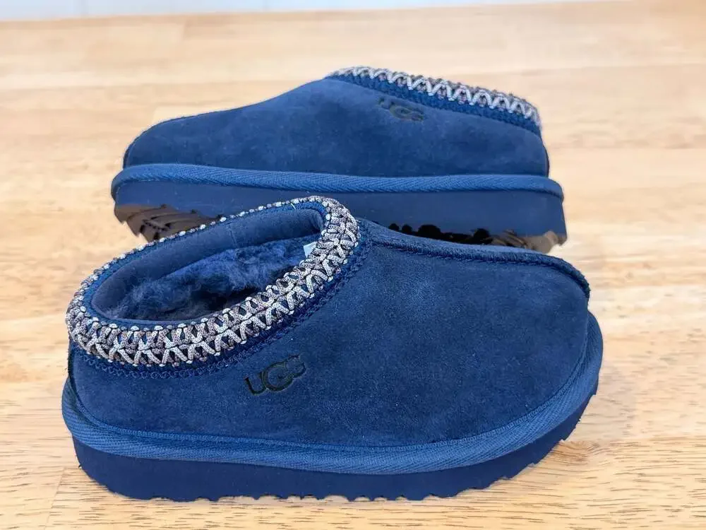 UGG Toddlers Tasman II Slippers New Navy 1019066T Size 8